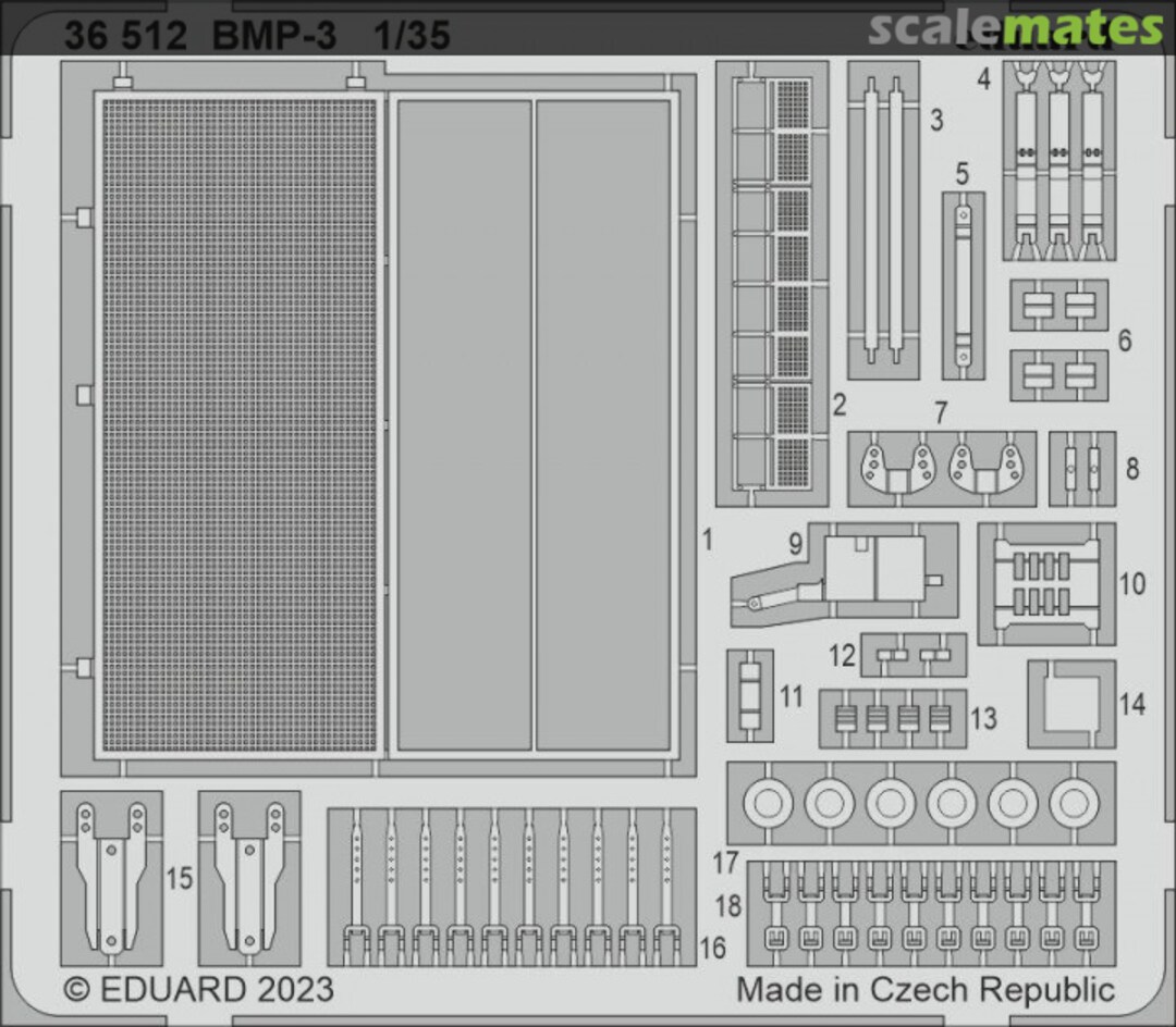 Boxart BMP-3 36512 Eduard