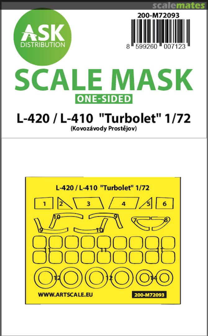 Boxart L-420 / L-410 "Turbolet" 200-M72093 ASK