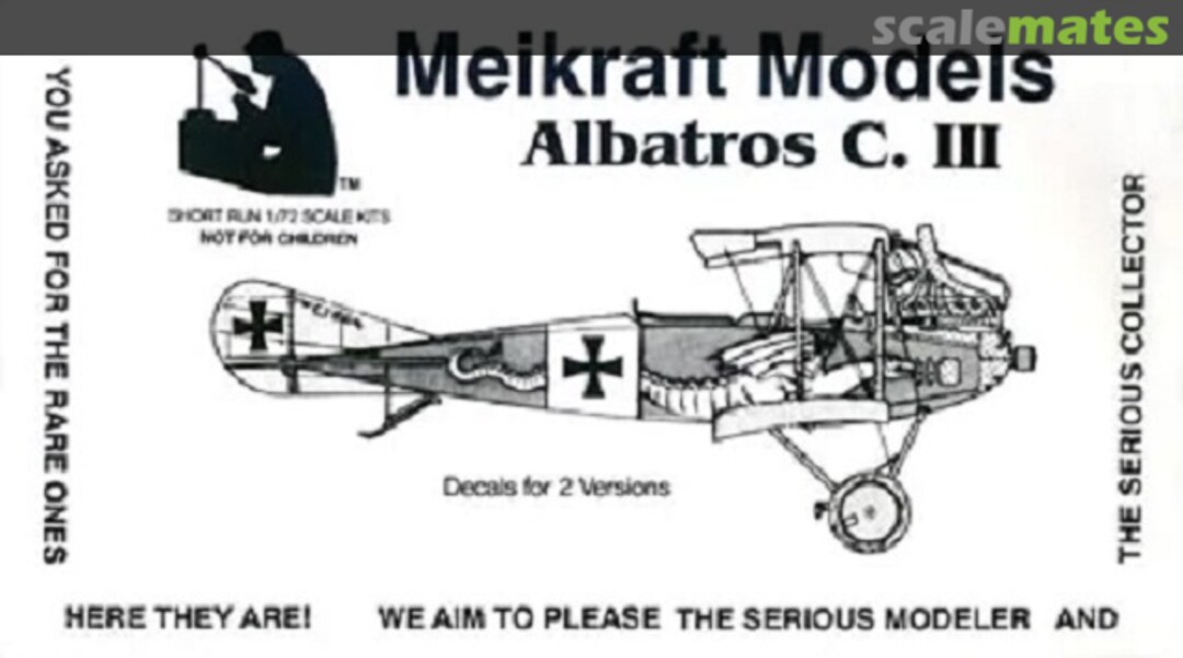 Boxart Albatros C.III 1712 Meikraft Models