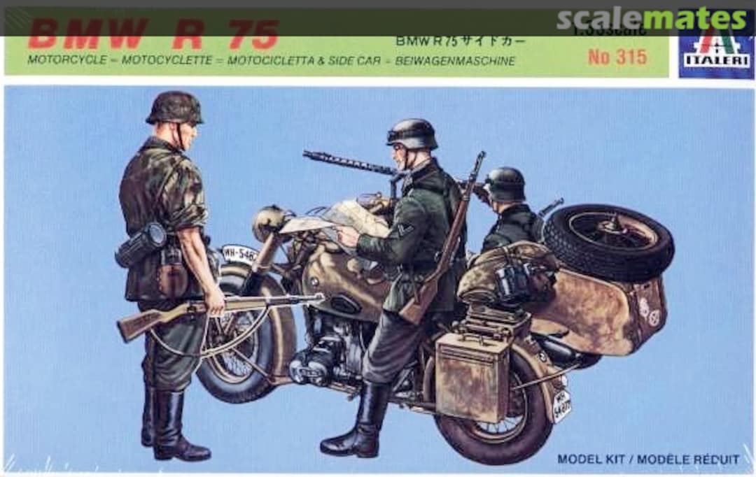 Boxart BMW R75 315 Italeri