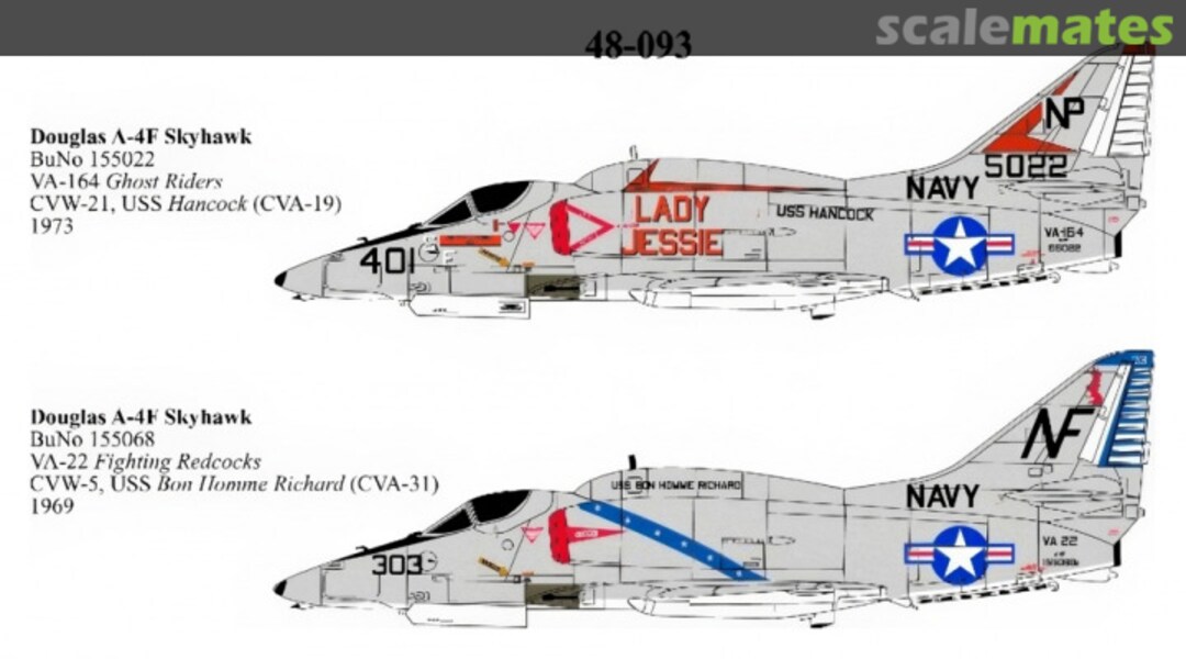 Boxart A-4F Skyhawk 48-093 CAM