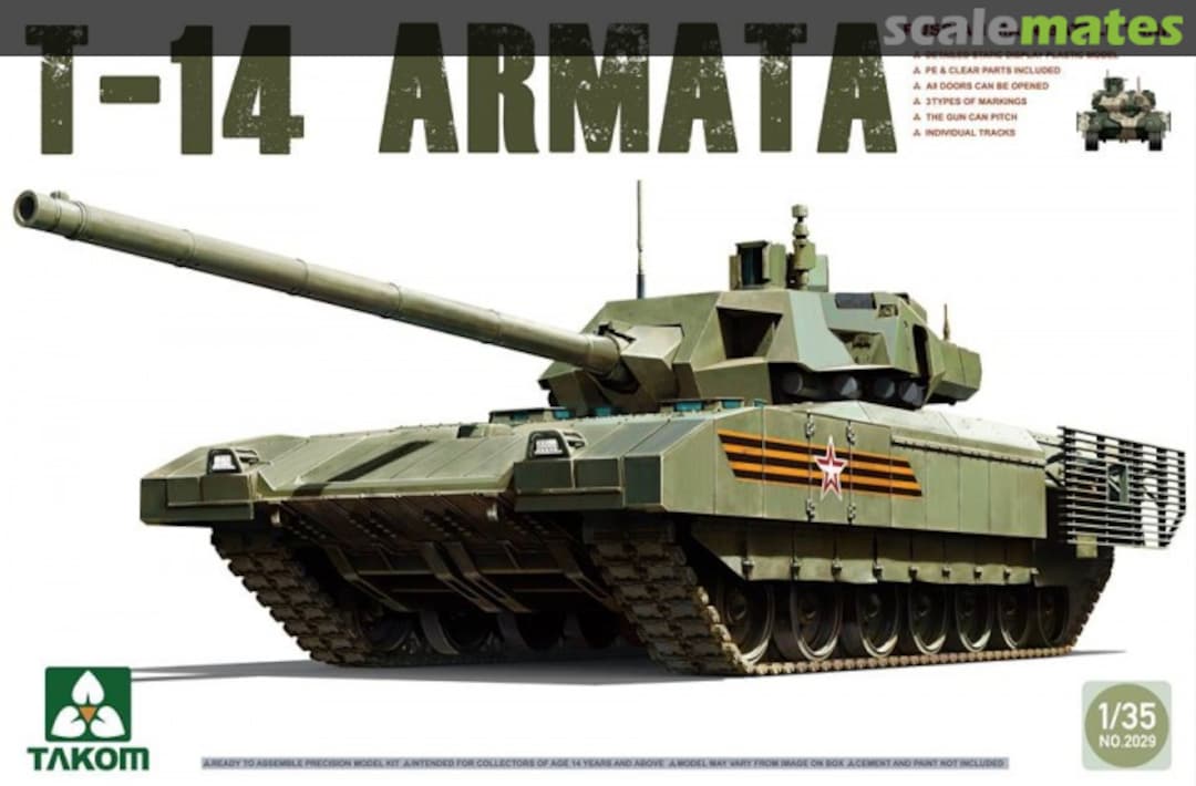 Boxart T-14 ARMATA 2029 Takom