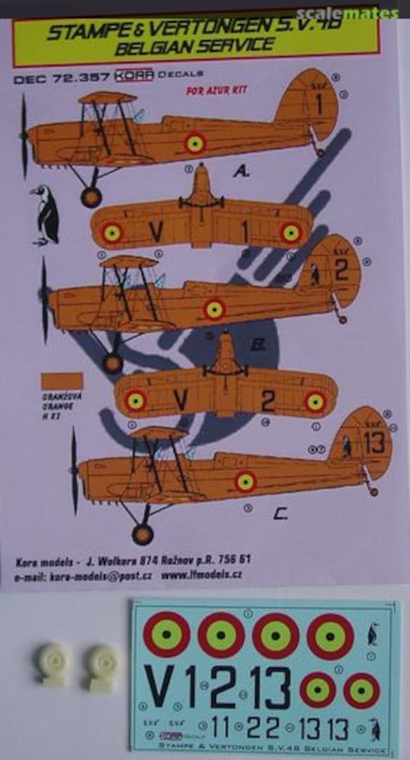 Boxart Stampe & Vertongen S.V.4B DEC72357 Kora Models