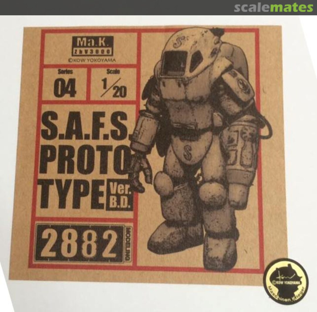 Boxart S.A.F.S. Prototype Series 04 2882Modeling