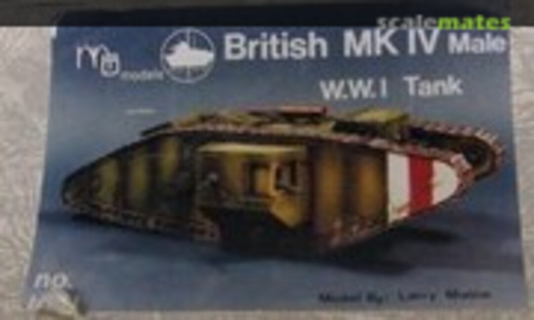 1:35 British MK IV Male WWI Tank (MB Models 1014)