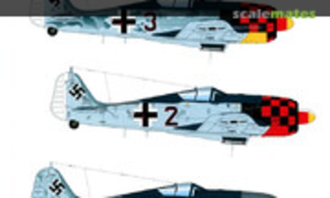 1:48 Fw 190s of JG 1 (Eagle Editions EagleCals EC48-5)