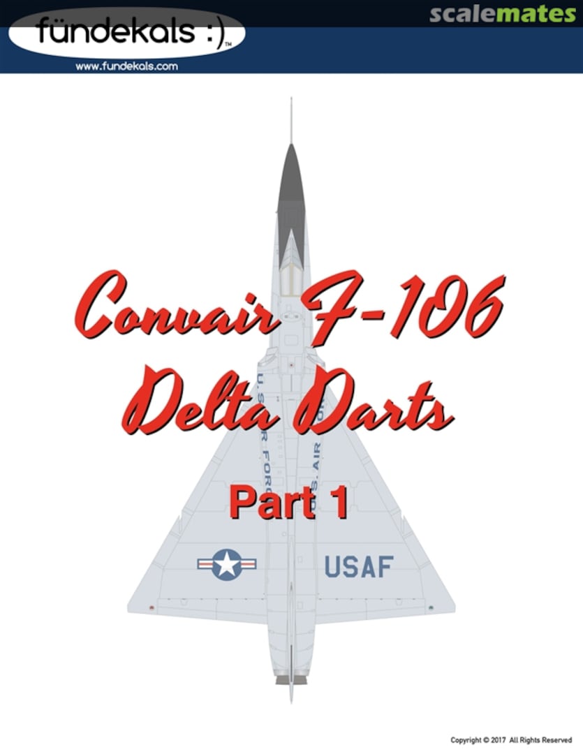 Boxart Convair F-106 Delta Darts FD48008000 fündekals