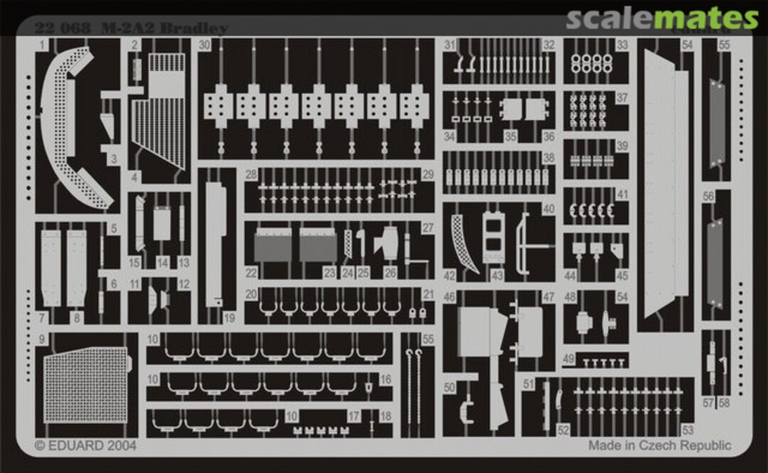 Boxart M-2A2 22068 Eduard