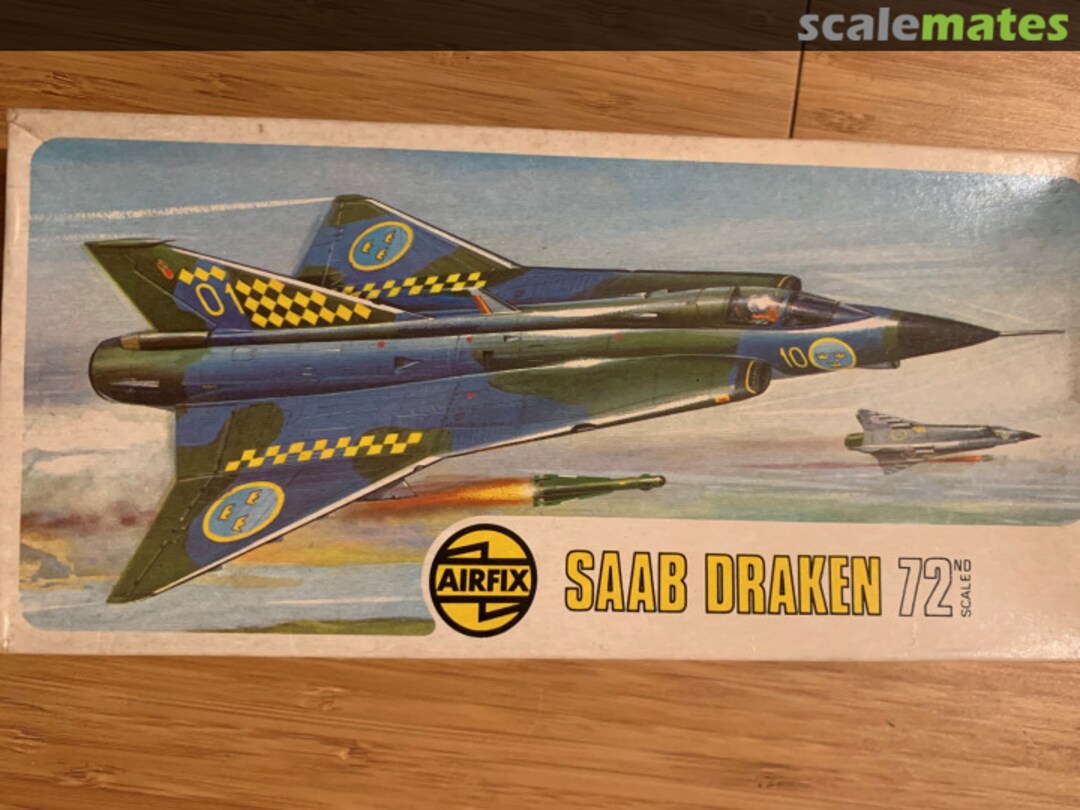 Boxart Saab Draken 02039-4 Airfix