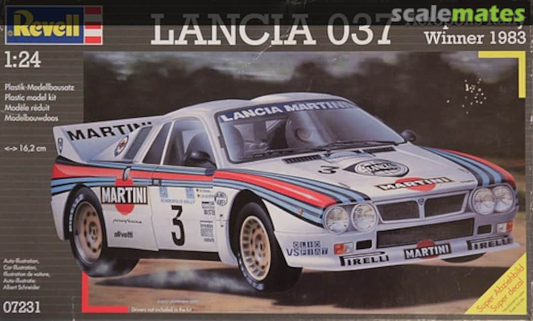 Boxart Lancia 037 07231 Revell