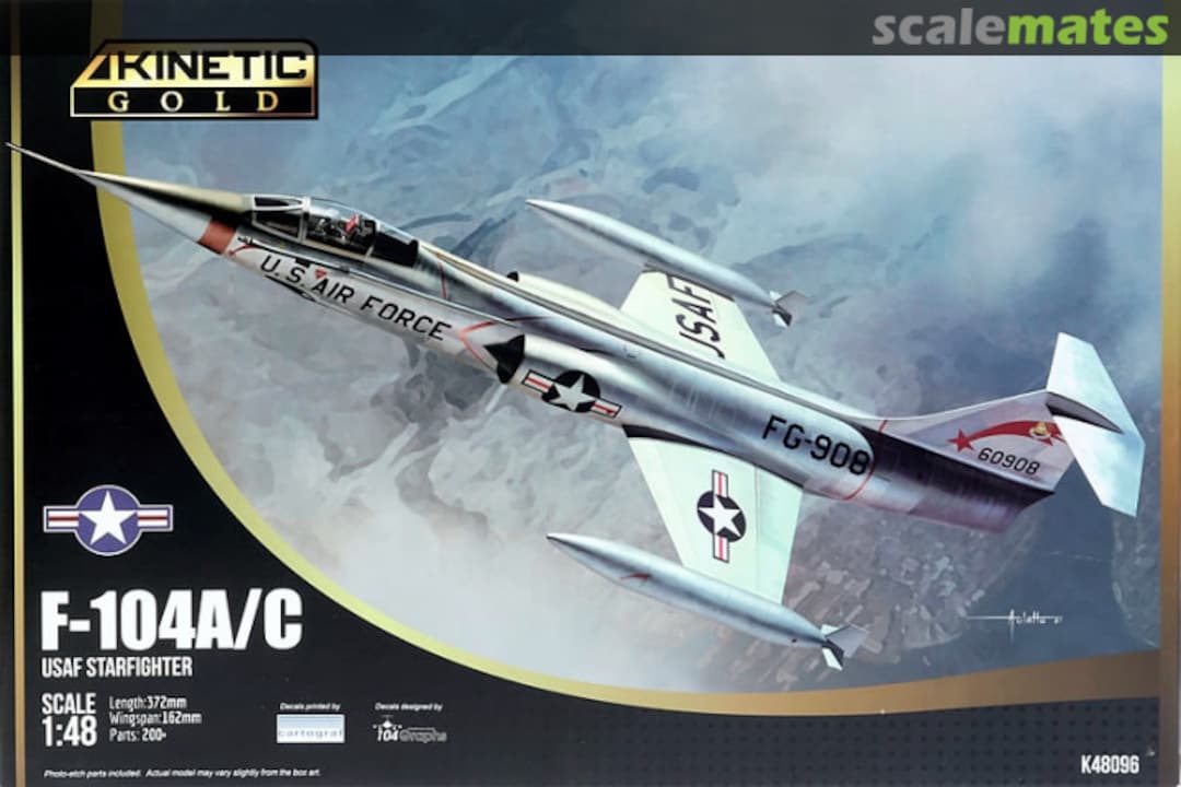 Boxart F-104A/C K48096 Kinetic