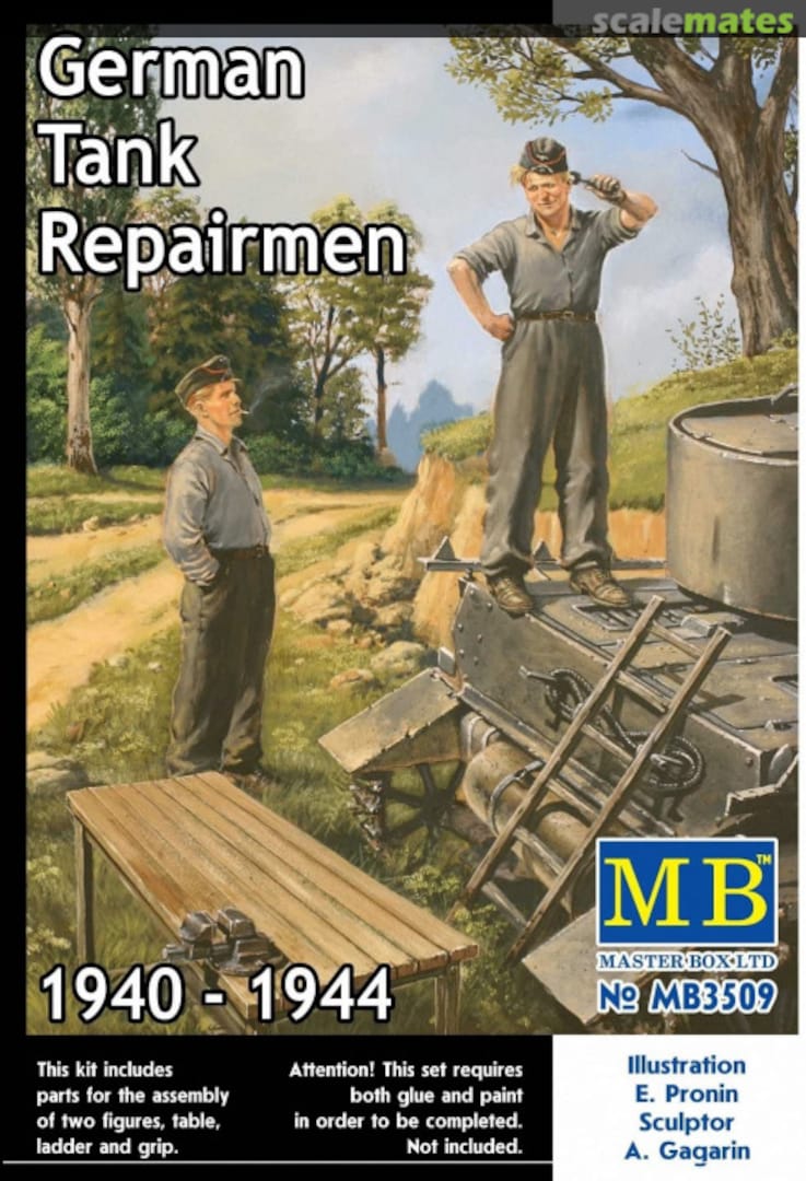 Boxart Tank Repairmen MB3509 Master Box