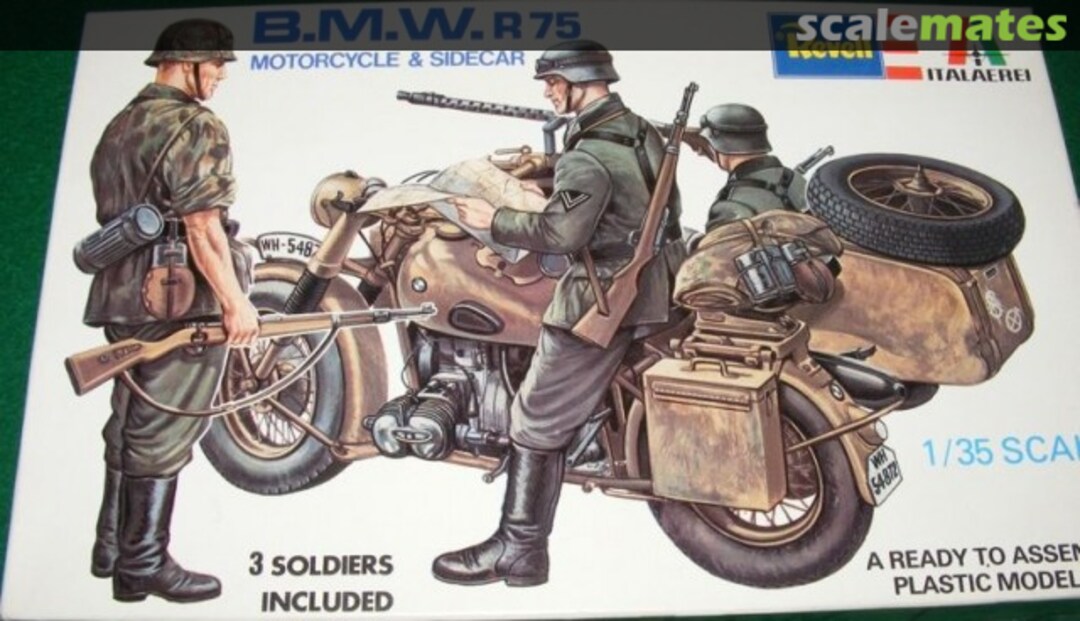 Boxart BMW R75 315 Revell/Italaerei