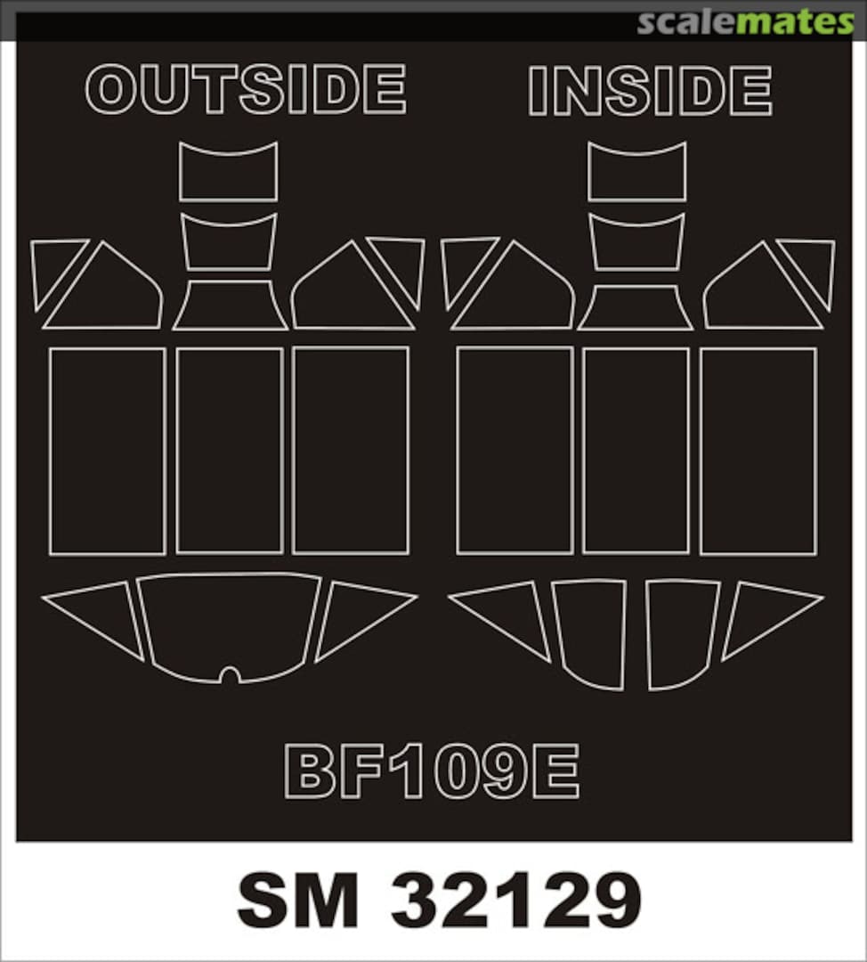 Boxart Bf 109E-4/7 SM32129 Montex