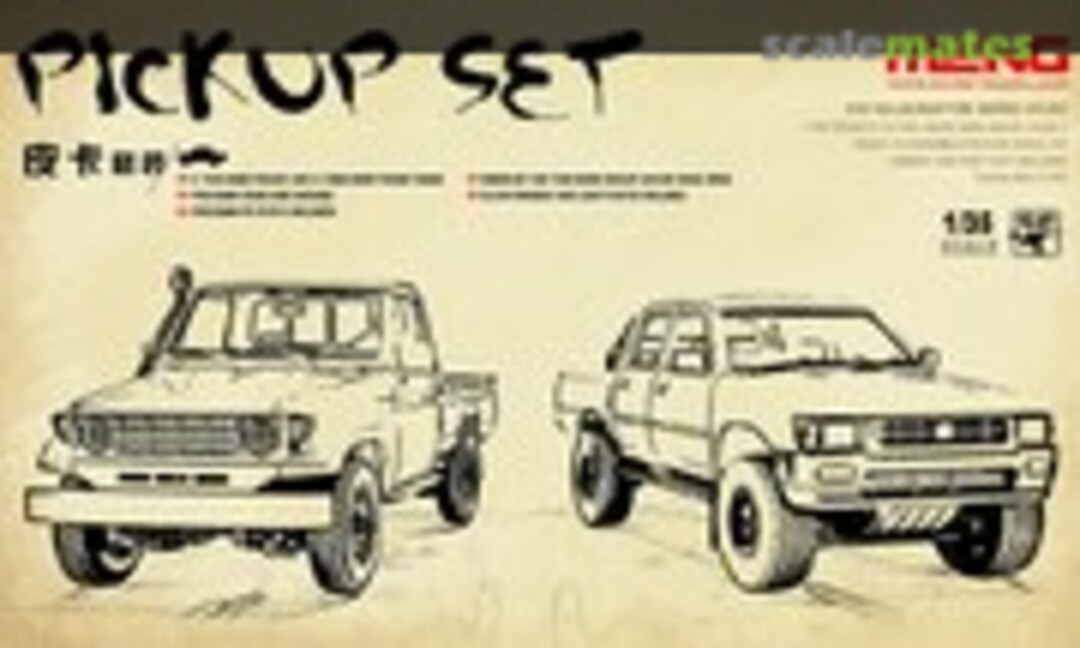 1:35 Pickup Set (Meng Model VS-007)