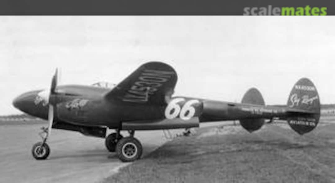 Boxart P-38L #66 Green Hornet 1947 P-38L #66 Red Pegasus Decals