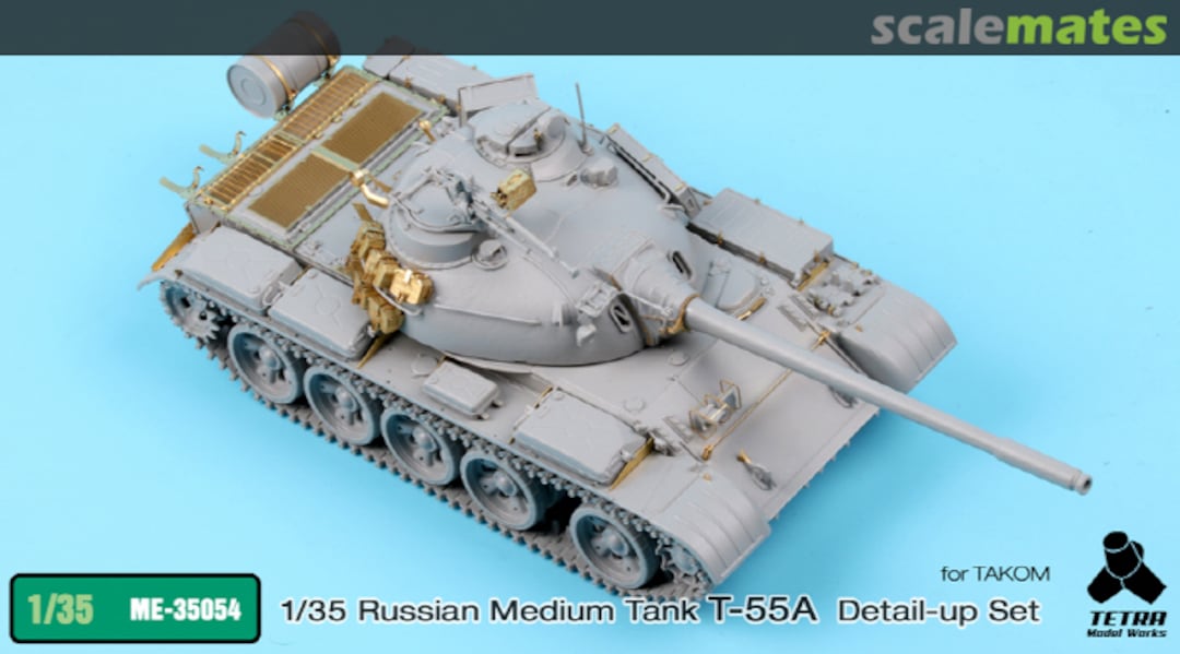 Boxart T-55A Tank Detail up Set ME-35054 Tetra Model Works