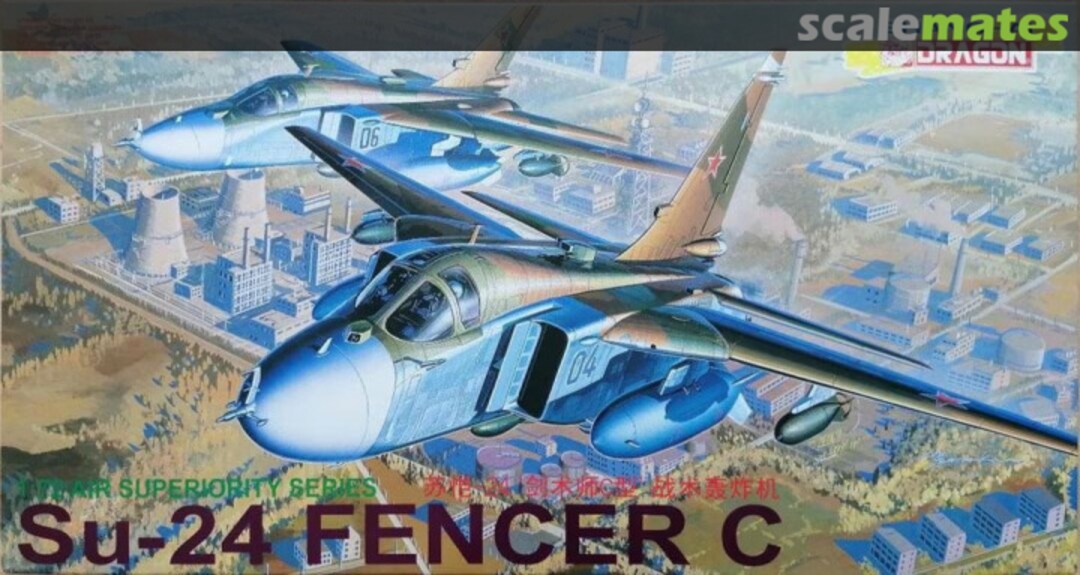 Boxart Su-24 Fencer C 2503 Shanghai Dragon