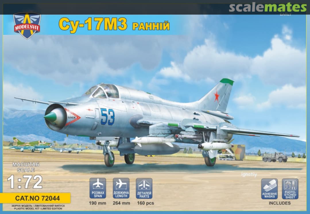 Boxart Sukhoi Su-17M3 72044 ModelSvit