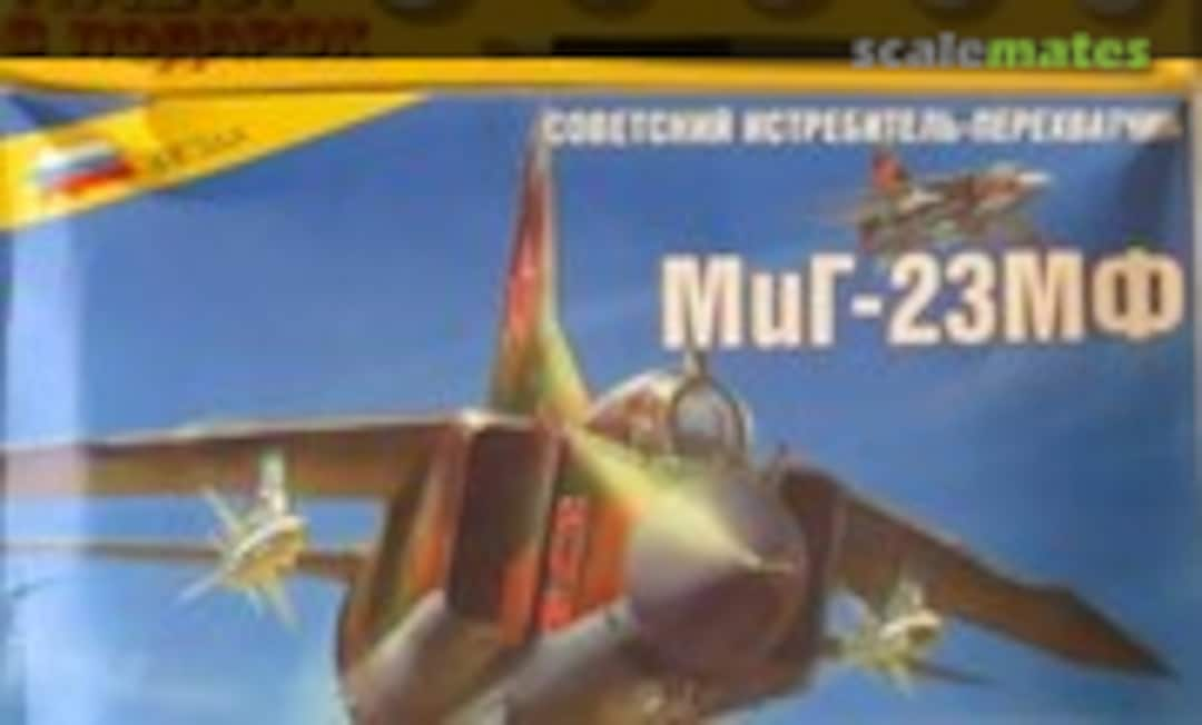 1:72 Soviet interceptor MiG-23MF (Zvezda ПН7225)