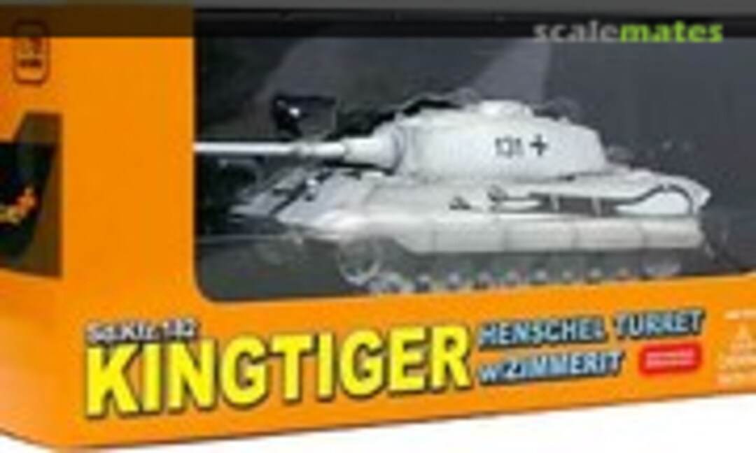 1:72 Kingtiger Henschel Turret w/Zimmerit, (Dragon Armor 62007)