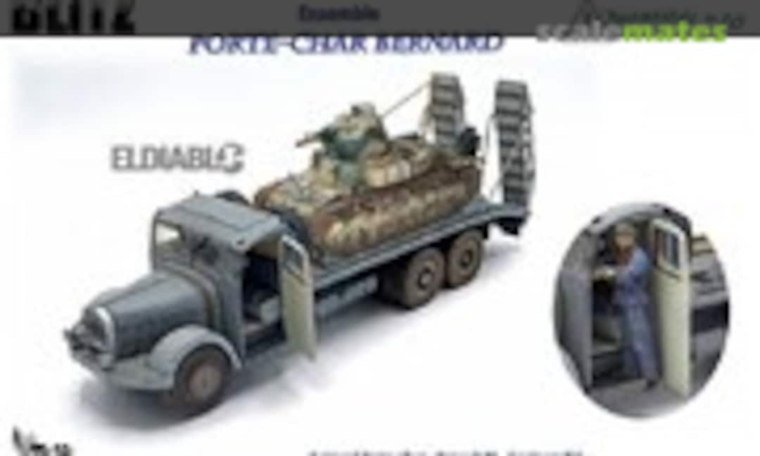 1:35 Bernard Porte-Char with Renault D1 (Blitz 35-G004)