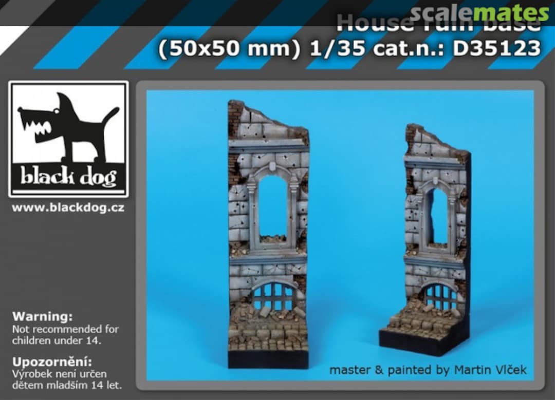 Boxart House Ruin Base D35123 Black Dog