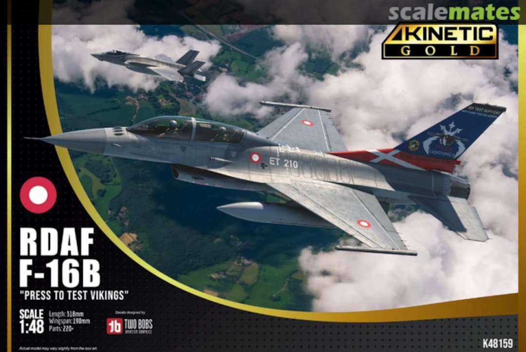 Boxart RDAF F-16B K48159 Kinetic