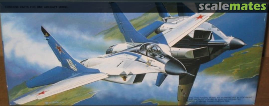 Boxart MiG-29A Fulcrum "Stormy Petrel" 35115 Fujimi