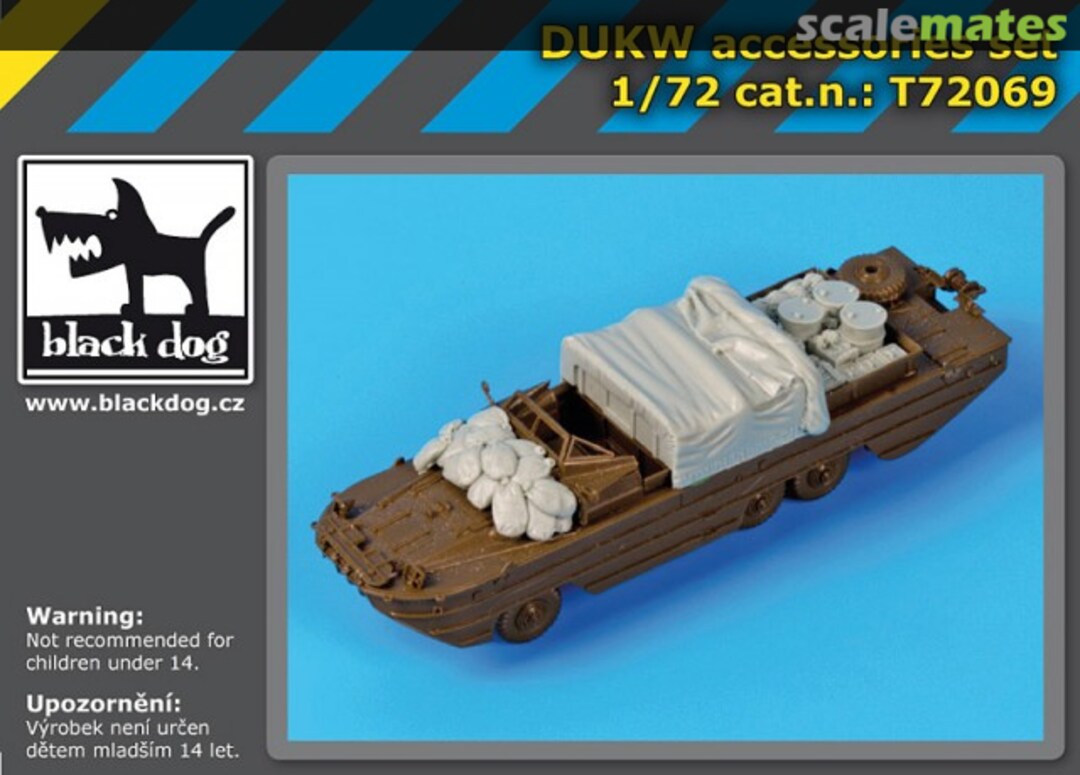 Boxart DUKW accessories set T72069 Black Dog