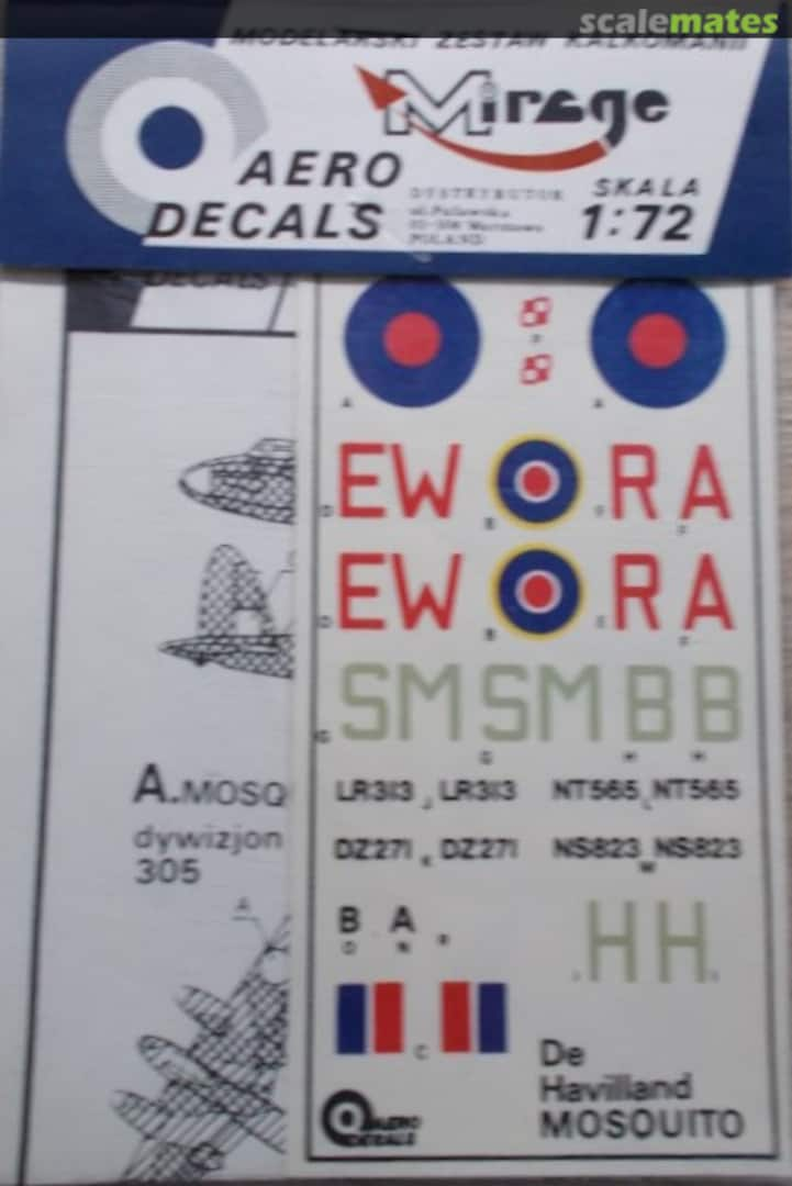 Boxart De Havilland Mosquito 008 Aero Decals