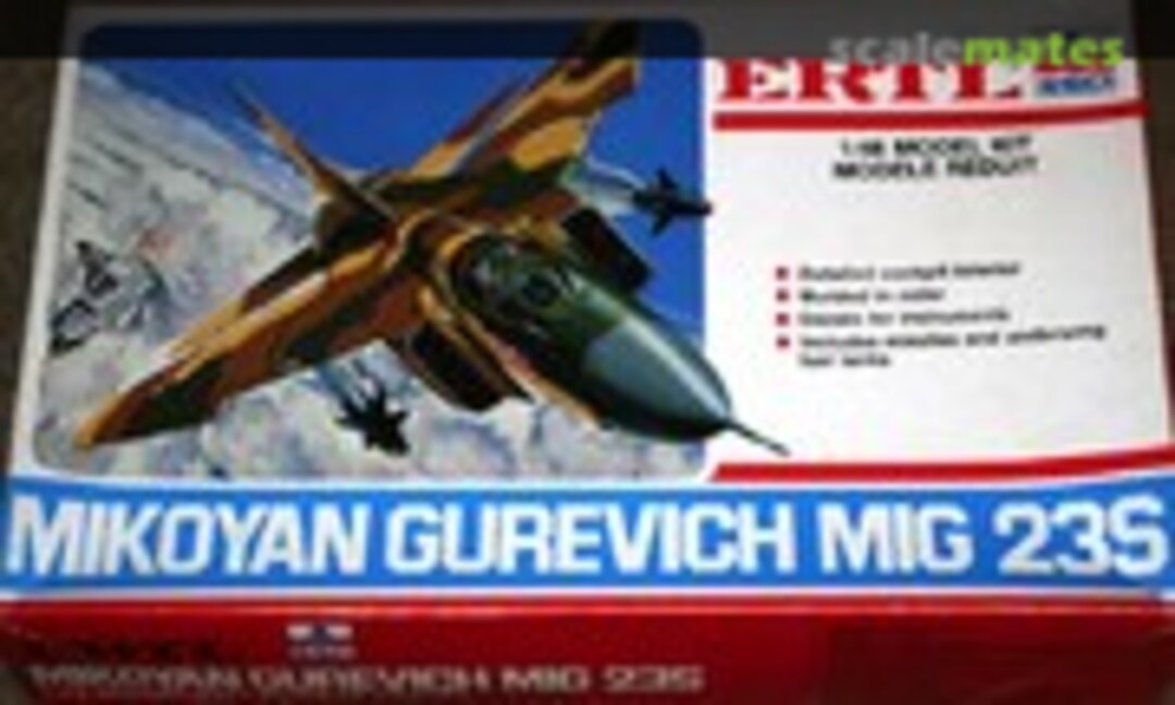 1:48 Mikoyan Gurevich MiG 23S (ERTL 8207)