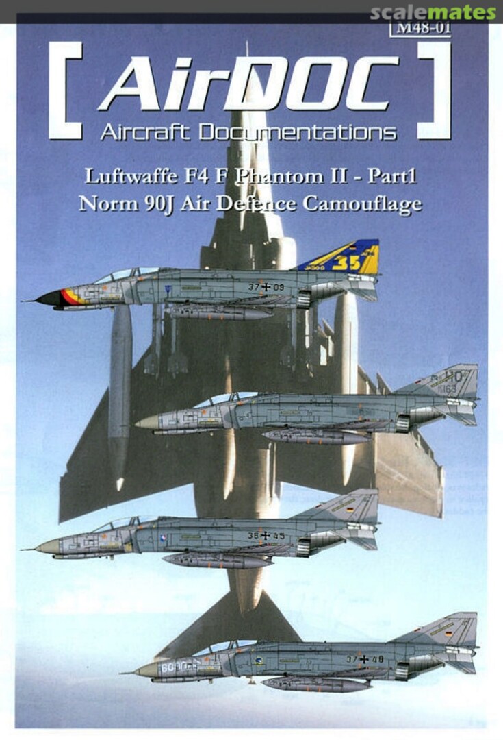 Boxart Luftwaffe F-4F Phantom II - Part 1 M48-01 AirDOC