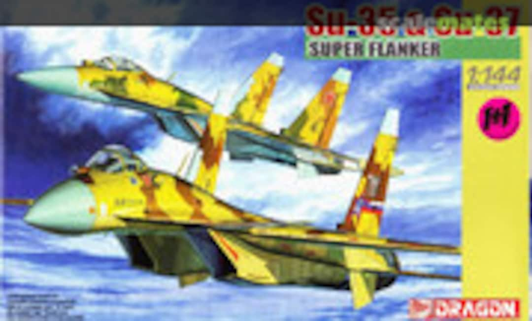 1:144 Su-35 &amp; Su-37 SUPER Flanker (Dragon 4584)