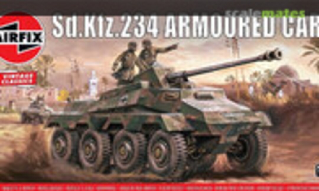 1:76 Sd.Kfz.234 Armoured Car (Airfix A01311V)