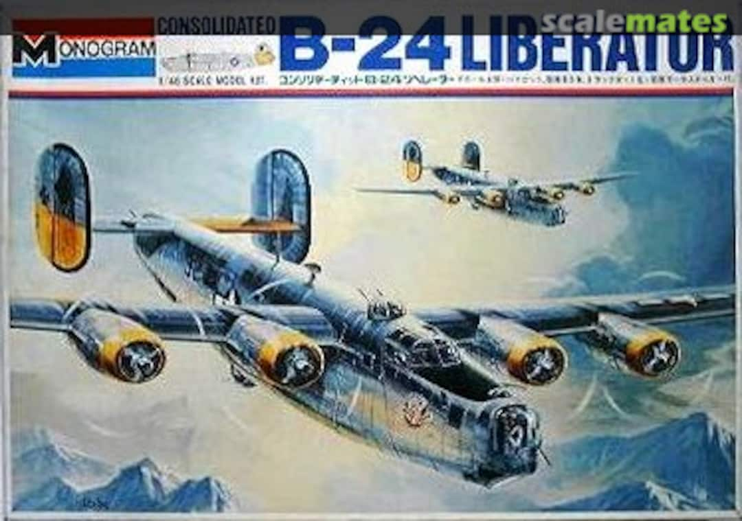 Boxart B-24 Liberator 8939 Bandai/Monogram