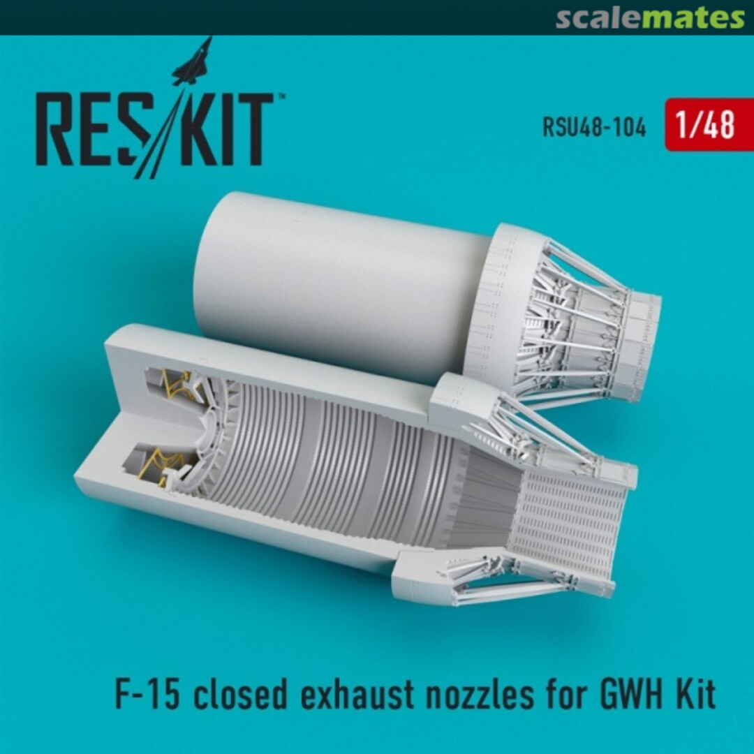 Boxart F-15 Eagle - Closed Exhaust Nozzles RSU48-0104 ResKit