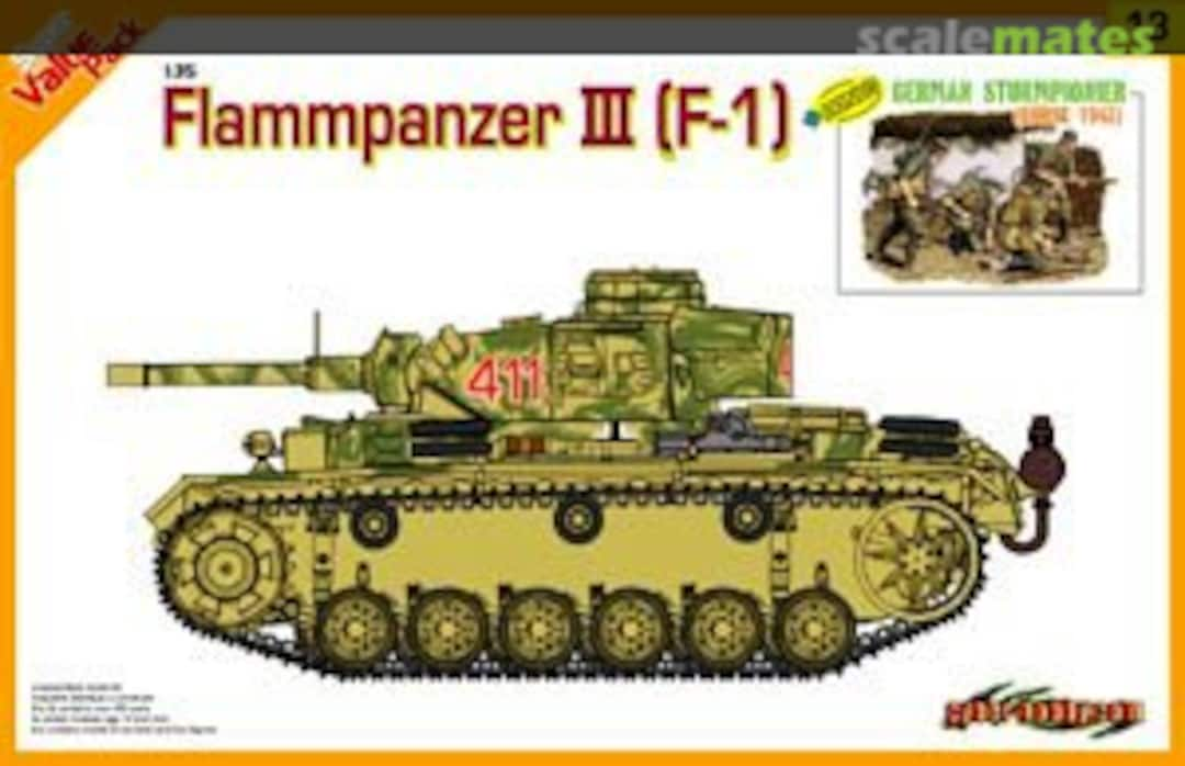 Boxart Flammpanzer III (F1) 9113 Cyber Hobby