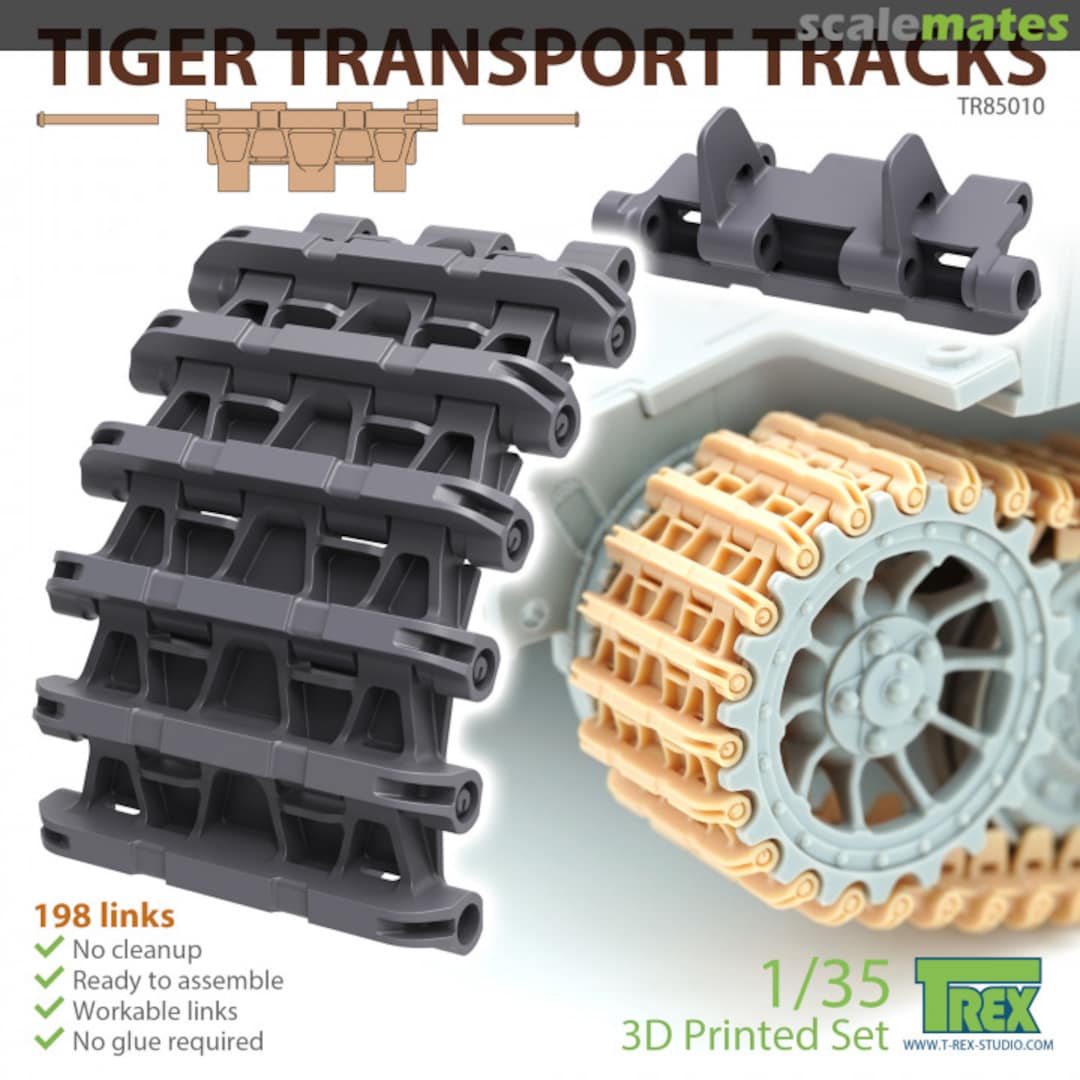 Boxart Tiger Tracks Transport Type TR85010 T-Rex Studio