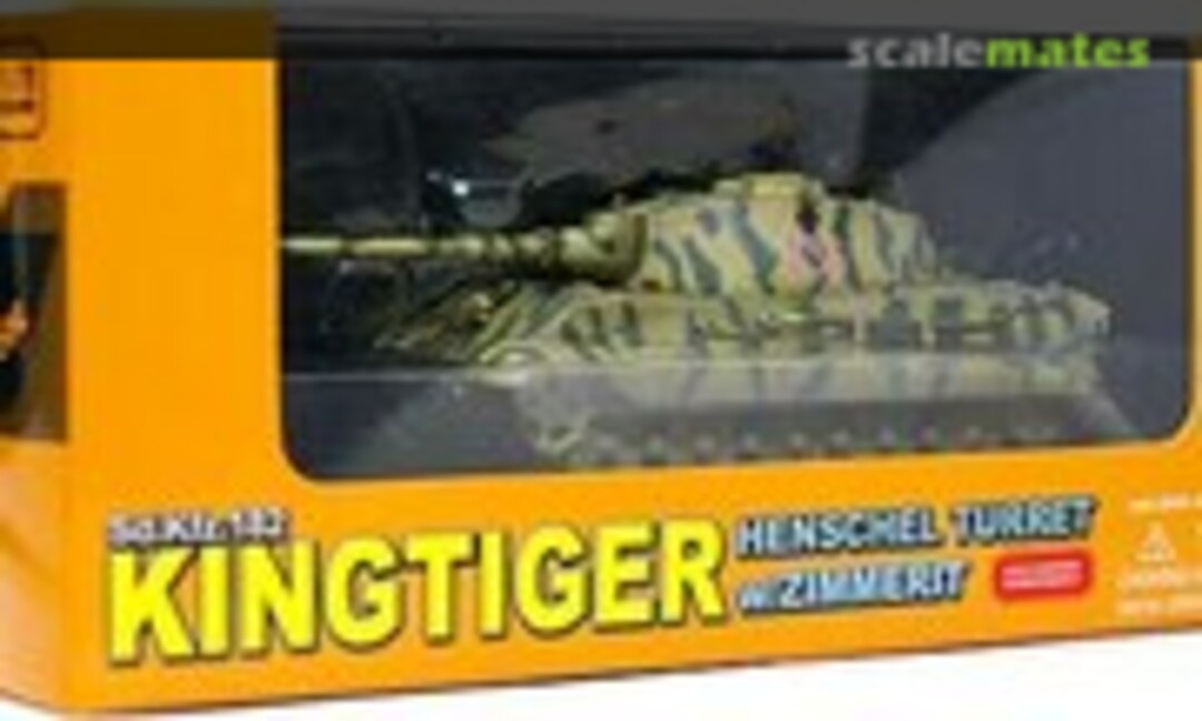 1:72 Kingtiger Henschel Turret w/Zimmerit, (Dragon Armor 62008)