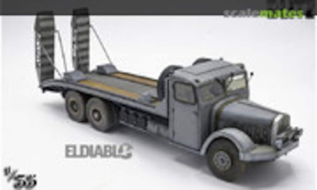 1:35 Porte-Char Bernard 15t Tank Transporter (Blitz 35LG 1066)