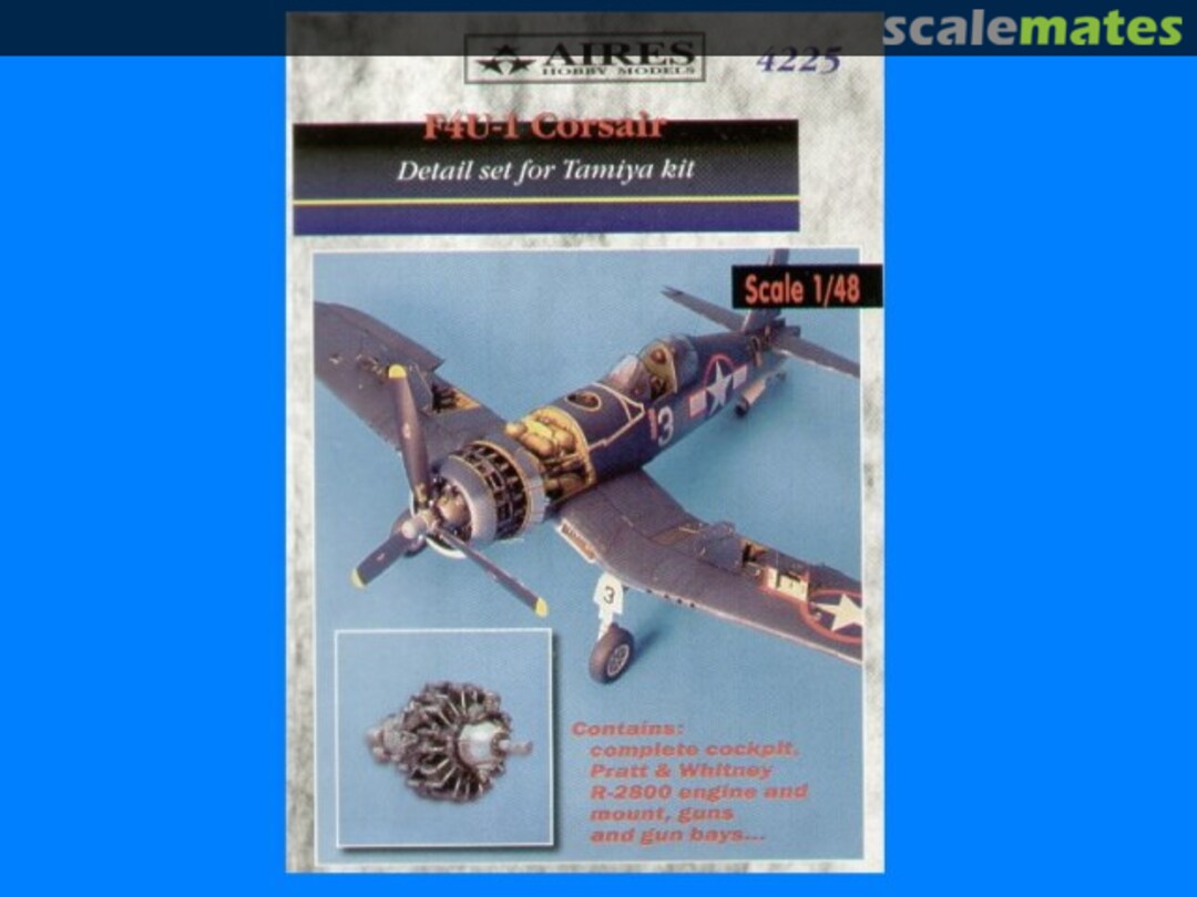 Boxart F4U-1 Corsair Detail 4225 Aires