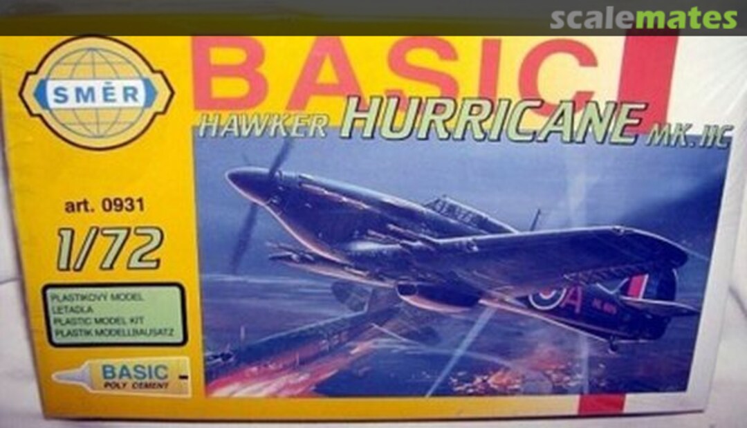 Boxart Hawker Hurricane Mk.IIC 0931 Směr