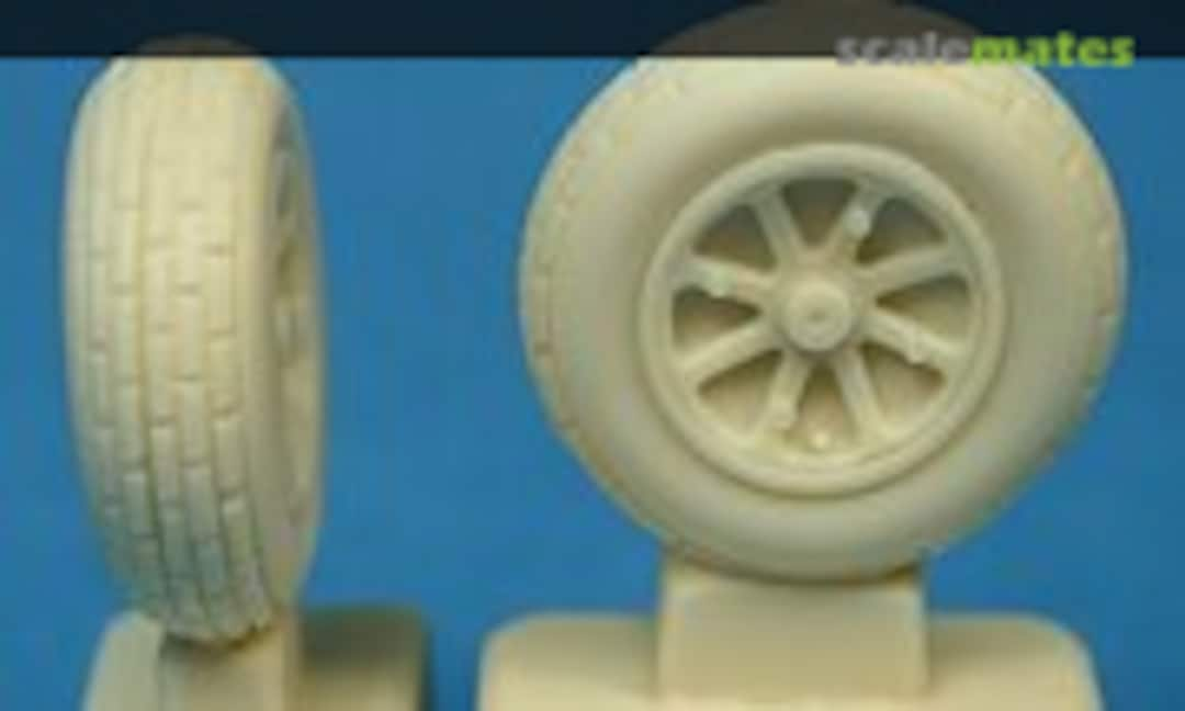 1:48 Curtiss P-40N Wheels Block Tread (Ultracast 48158)