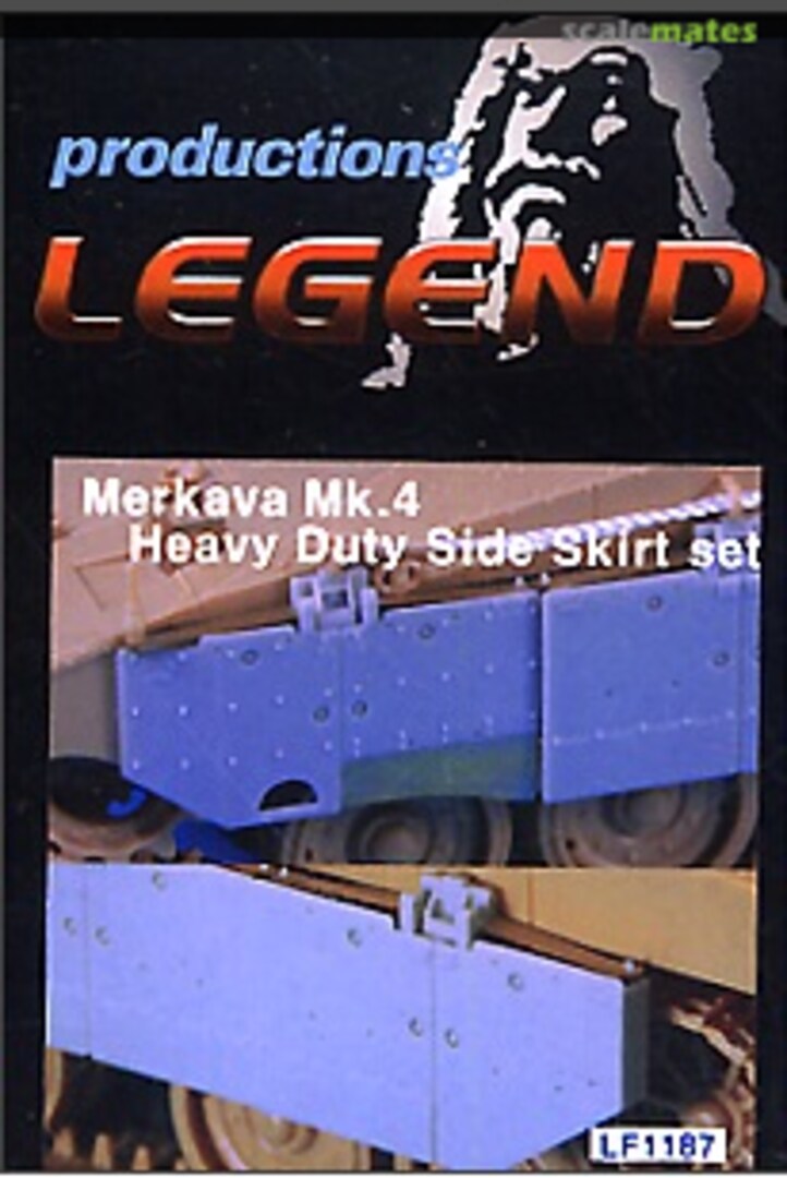 Boxart Merkava Mk.4 Heavy Duty Side Skirt Set LF1187 Legend Productions