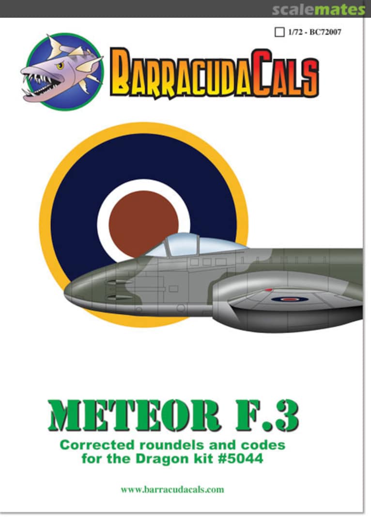 Boxart Meteor Corrected Roundels and Codes BC72007 Barracuda Studios