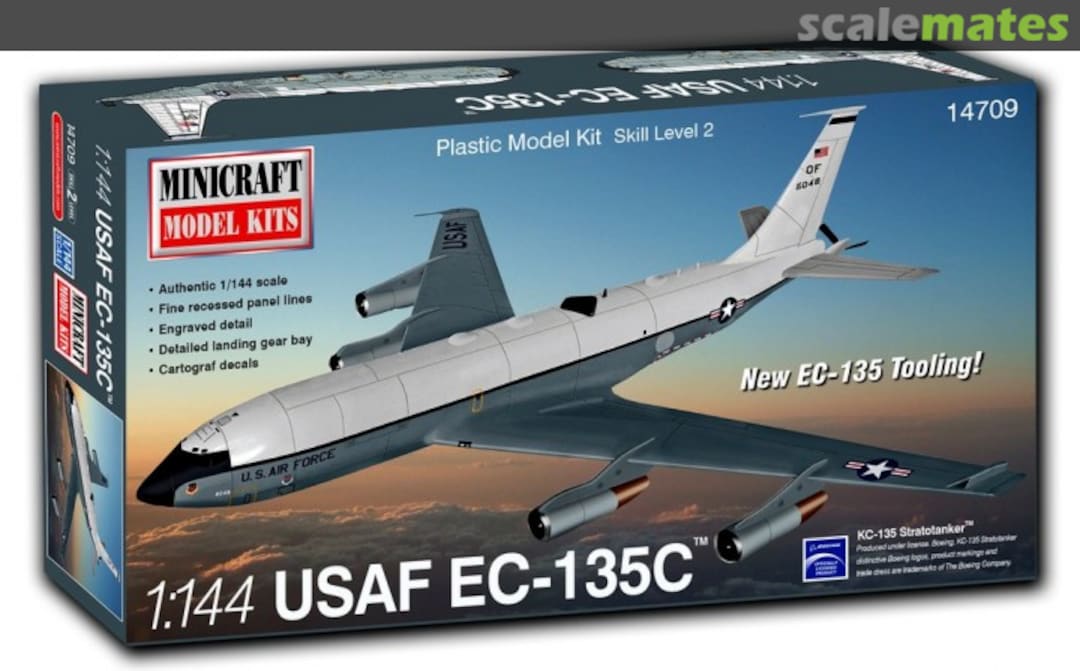 Boxart USAF EC-135C 14709 Minicraft Model Kits