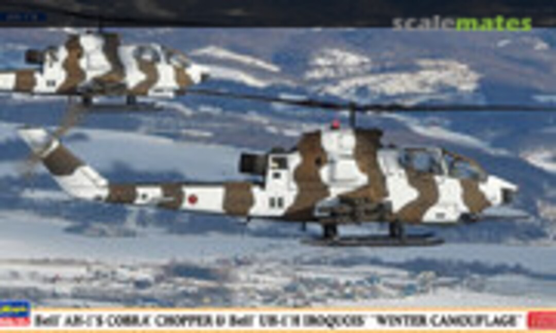 1:72 Bell AH-1S Cobra Chopper &amp; UH-1H Iroquois `Winter Camouflage´ (Hasegawa 02239)