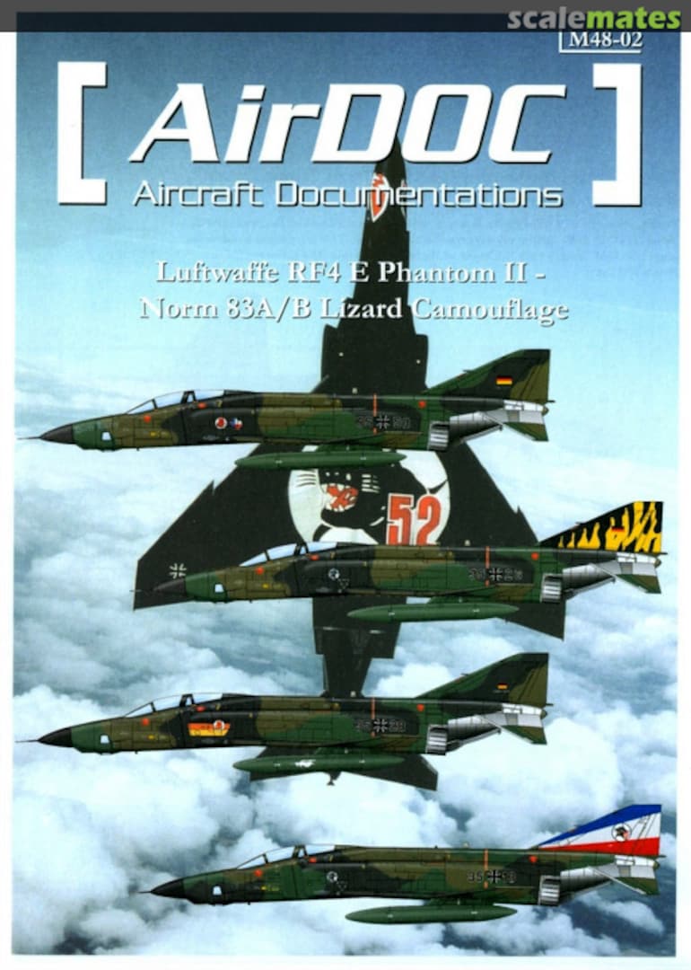 Boxart Luftwaffe RF-4E Phantom II M48-02 AirDOC