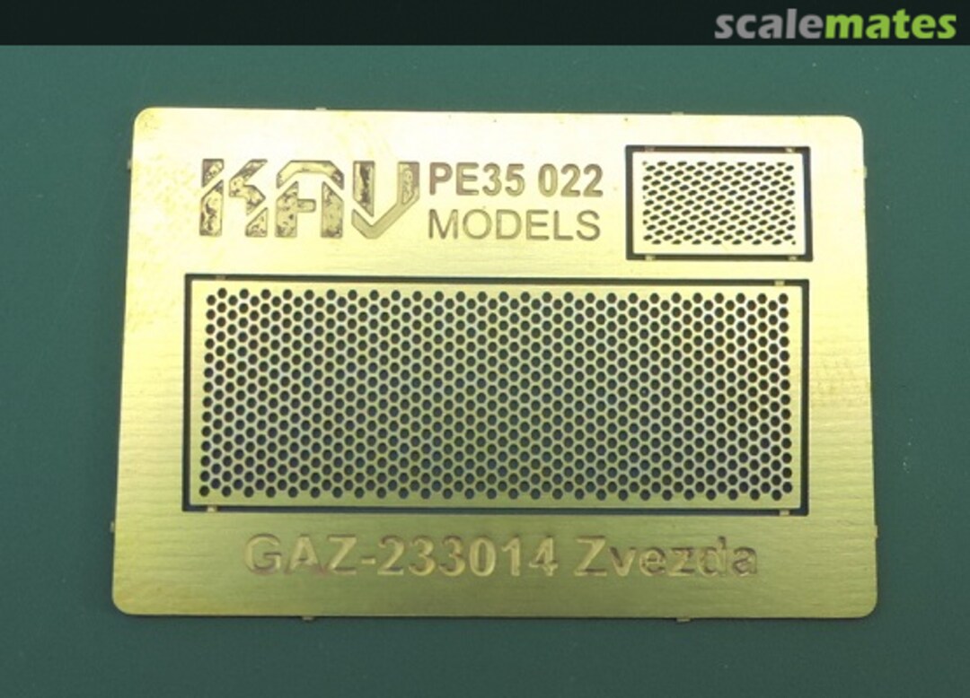 Boxart PE Grid for GAZ-233014 (Zvezda) KAV PE35 022 KAV models